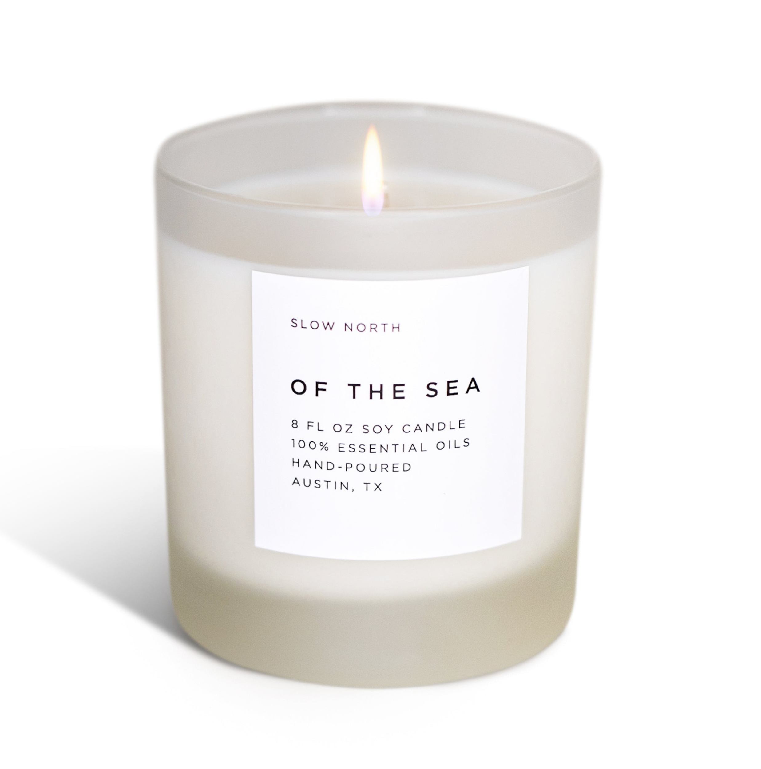 Of The Sea - Signature Candle (Eucalyptus , Lavender , Peppermint)
