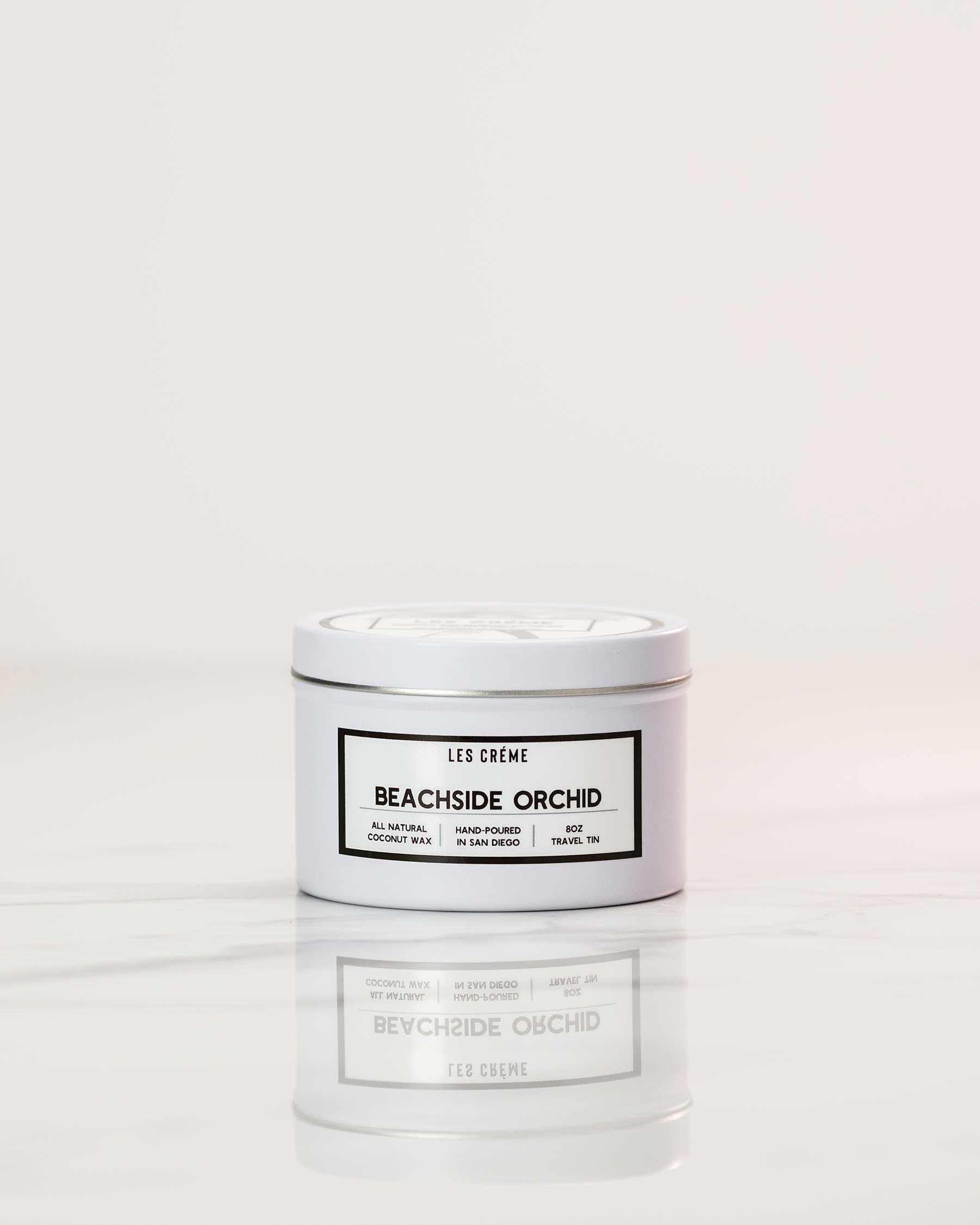 Beachside Orchid Scent Coconut Candle