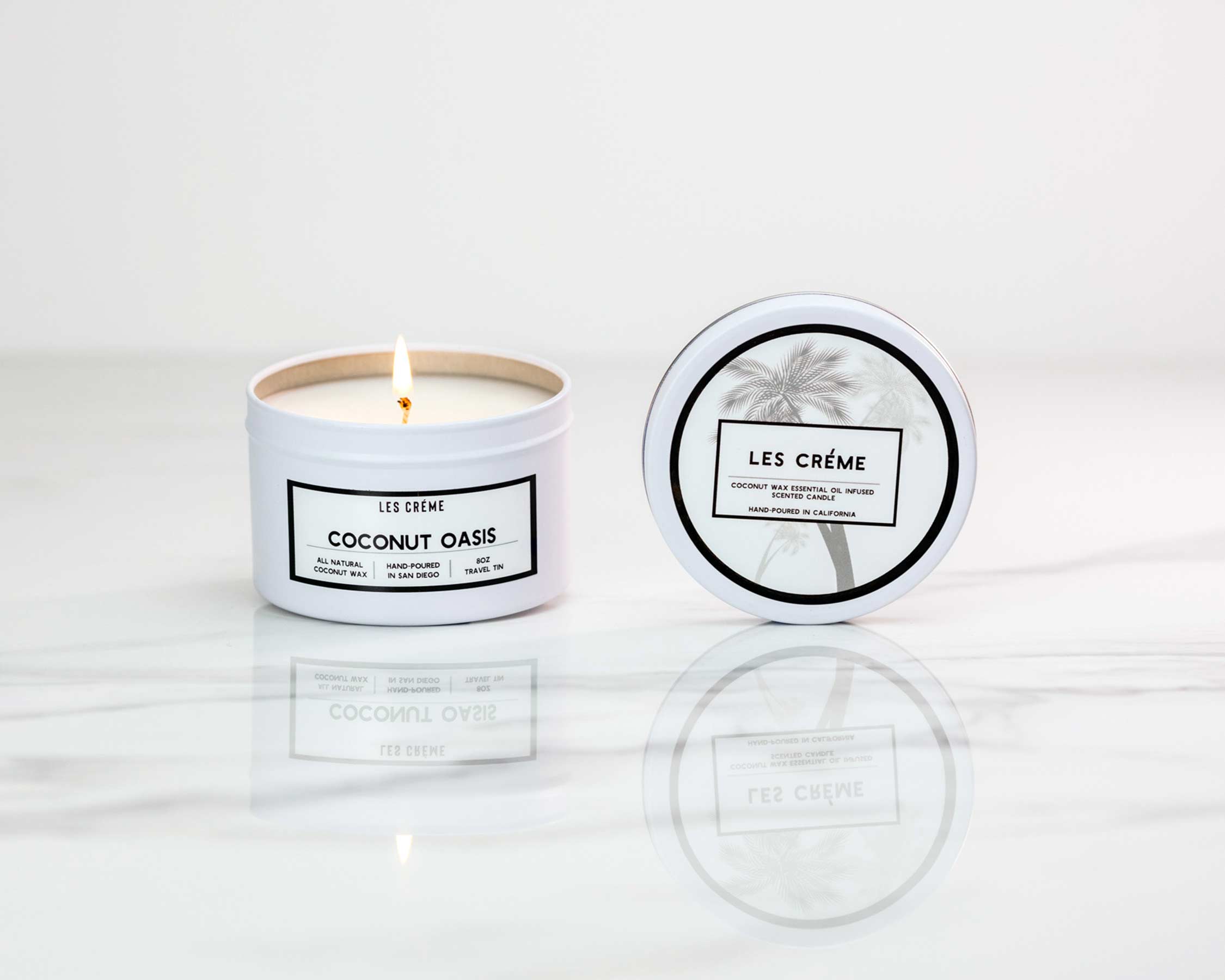 Coconut Oasis Scent Candle