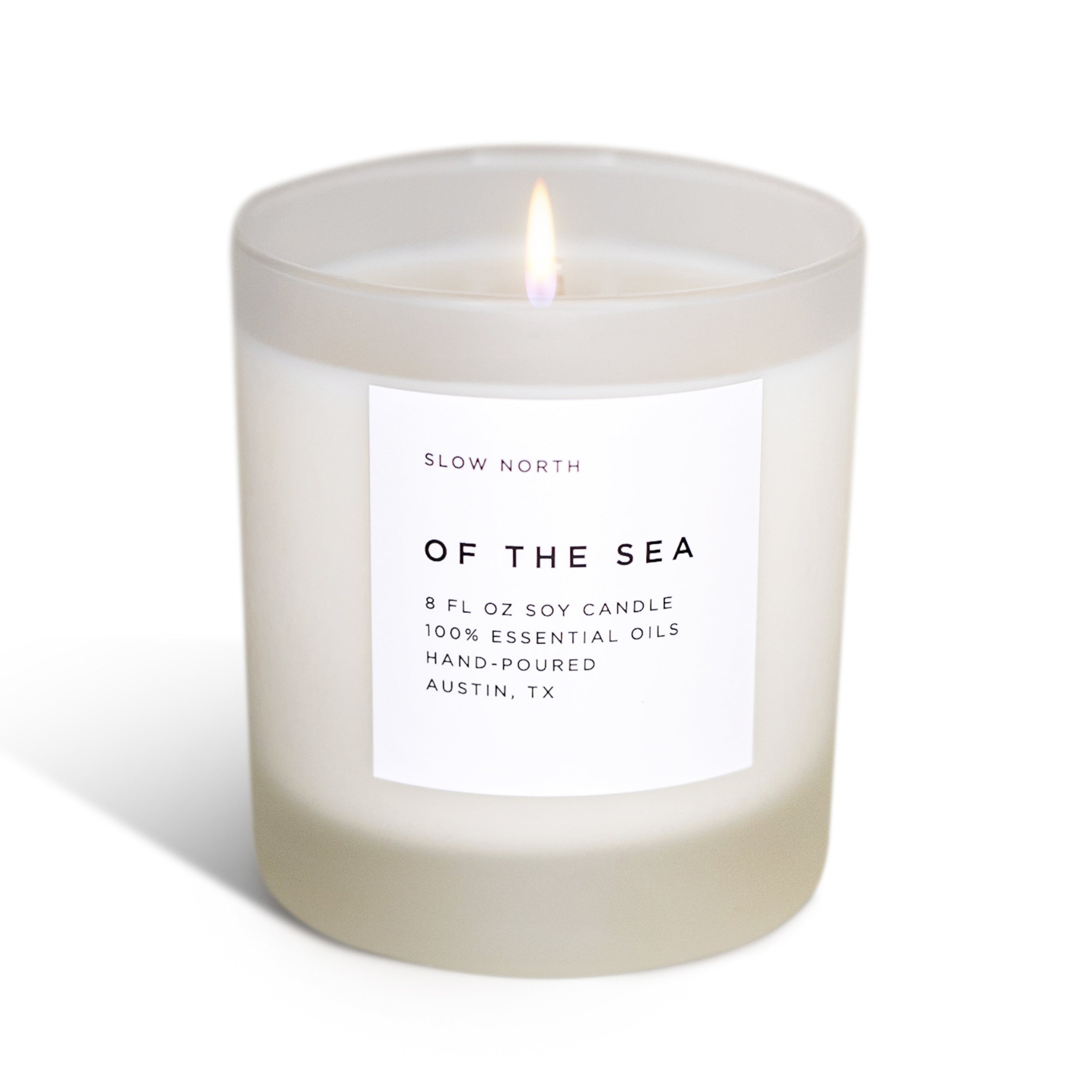 Of The Sea - Signature Candle (Eucalyptus , Lavender , Peppermint)